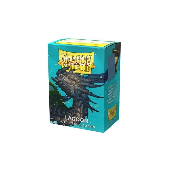 Dragon Shield Dual Matte Sleeves - Lagoon (100 Sleeves)