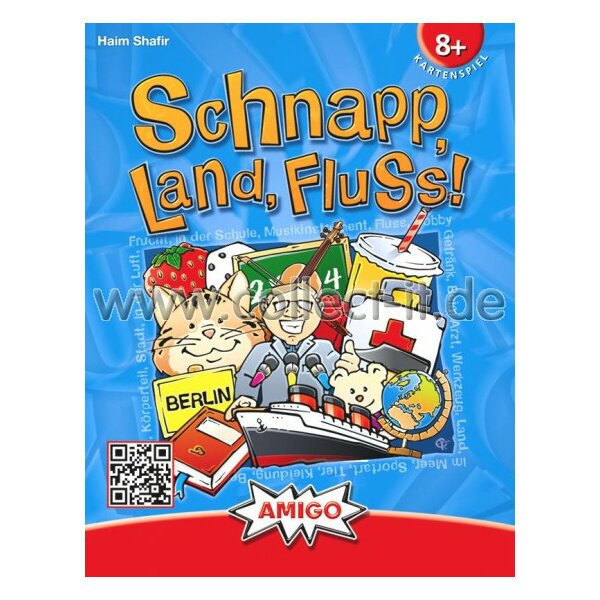 Amigo Kartenspiele 07930 - Schnapp, Land, Fluss!