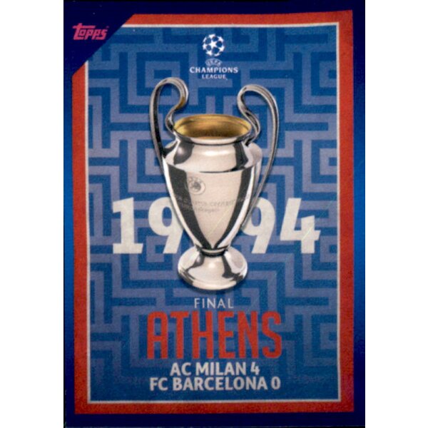 Sticker 6 - 1994 Final Athens - UCL Classic Finals