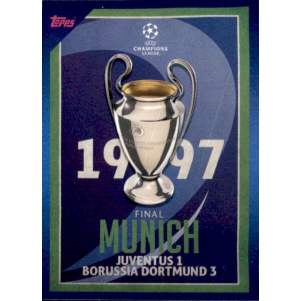 Sticker 9 - 1997 Final Munich - UCL Classic Finals