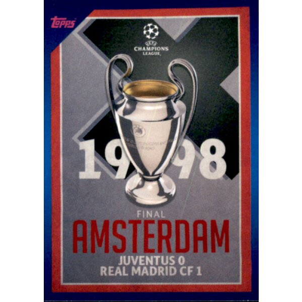 Sticker 10 - 1998 Final Amsterdam - UCL Classic Finals