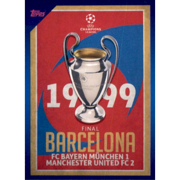 Sticker 11 - 1999 Final Barcelona - UCL Classic Finals