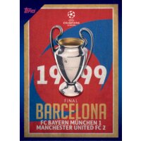 Sticker 11 - 1999 Final Barcelona - UCL Classic Finals