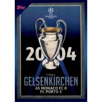 Sticker 16 - 2004 Final Gelsenkirchen - UCL Classic Finals