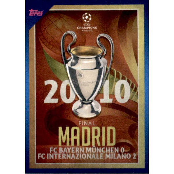 Sticker 22 - 2010 Final Madrid - UCL Classic Finals