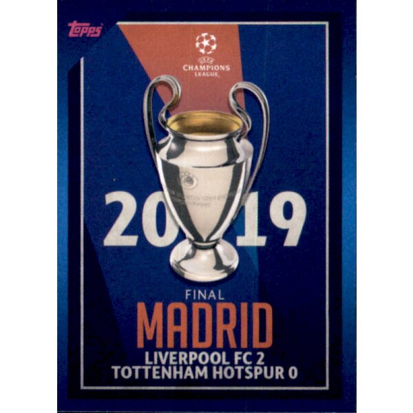 Sticker 31 - 2019 Final Madrid - UCL Classic Finals