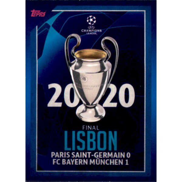 Sticker 32 - 2020 Final Lisbon - UCL Classic Finals