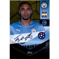 Sticker 78 - Fernandinho - Captain - Manchester City FC