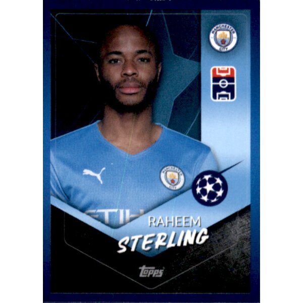 Sticker 83 - Raheem Sterling - Manchester City FC