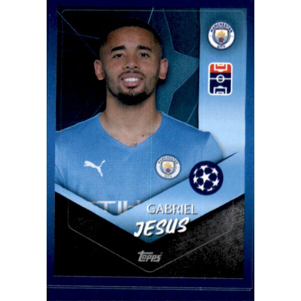 Sticker 84 - Gabriel Jesus - Manchester City FC