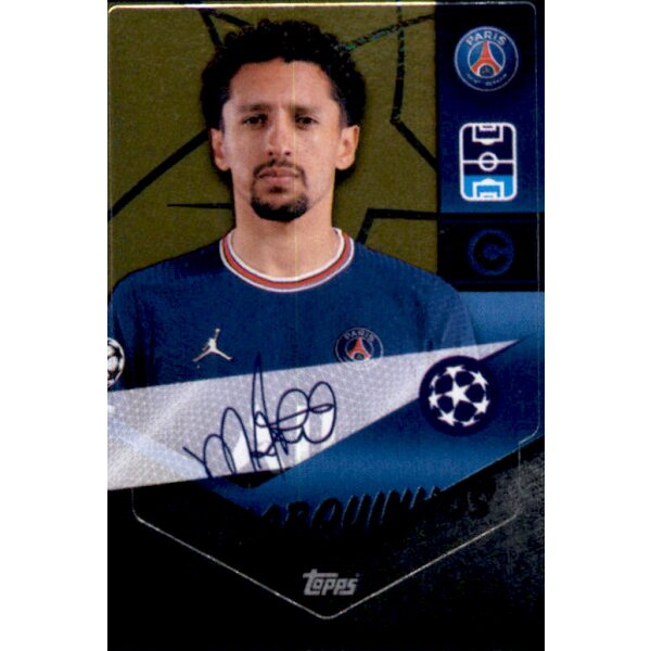 Sticker 91 - Marquinhos - Captain - Paris Saint-Germain