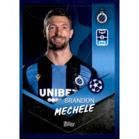 Sticker 125 - Brandon Mechele - Club Brugge