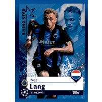 Sticker 127 - Noa Lang - Rising Star - Club Brugge