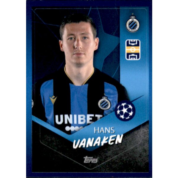 Sticker 135 - Hans Vanaken - Club Brugge