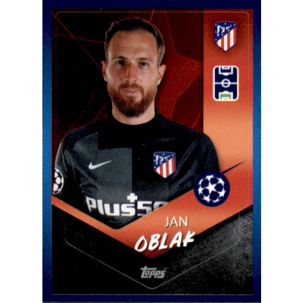 Sticker 142 - Jan Oblak - Atletico de Madrid