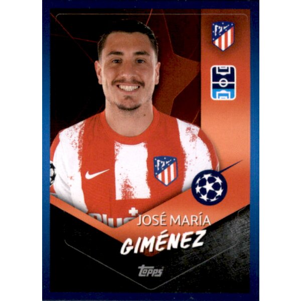 Sticker 145 - JoseMaria Gimenez - Atletico de Madrid