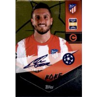 Sticker 151 - Koke - Captain - Atletico de Madrid