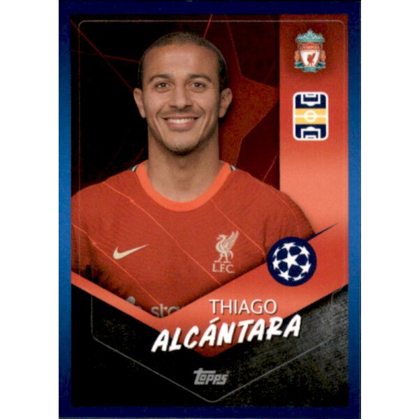 Sticker 170 - Thiago Alcantara - Liverpool FC