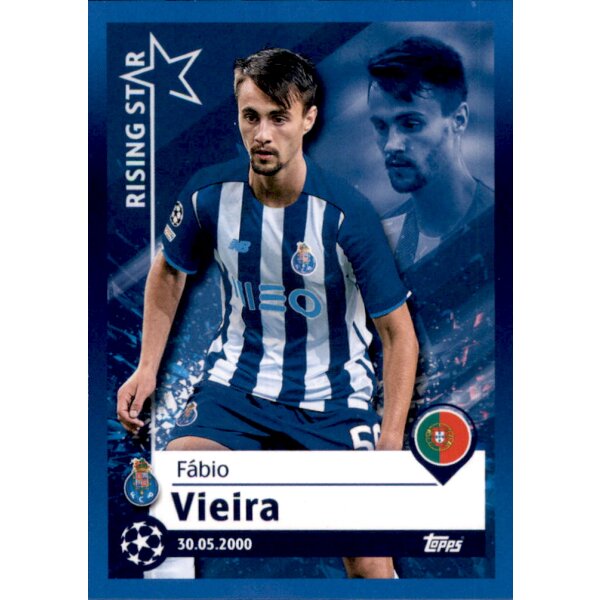 Sticker 181 - Fabio Vieira - Rising Star - FC Porto