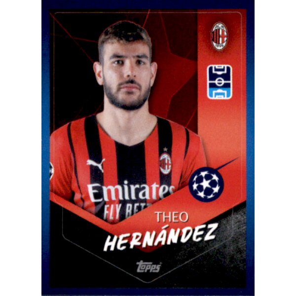 Sticker 201 - Theo Hernandez - AC Milan