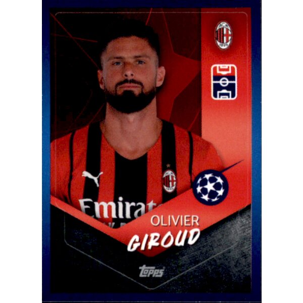 Sticker 207 - Olivier Giroud - AC Milan