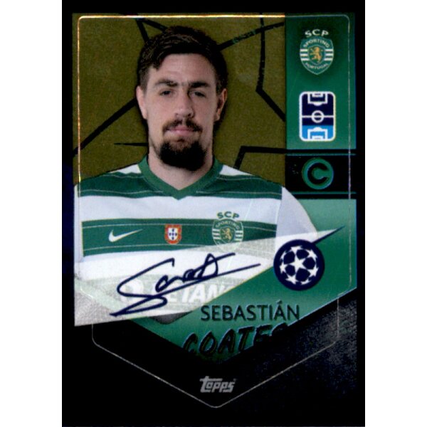 Sticker 215 - Sebastian Coates - Captain - Sporting Clube de Portugal