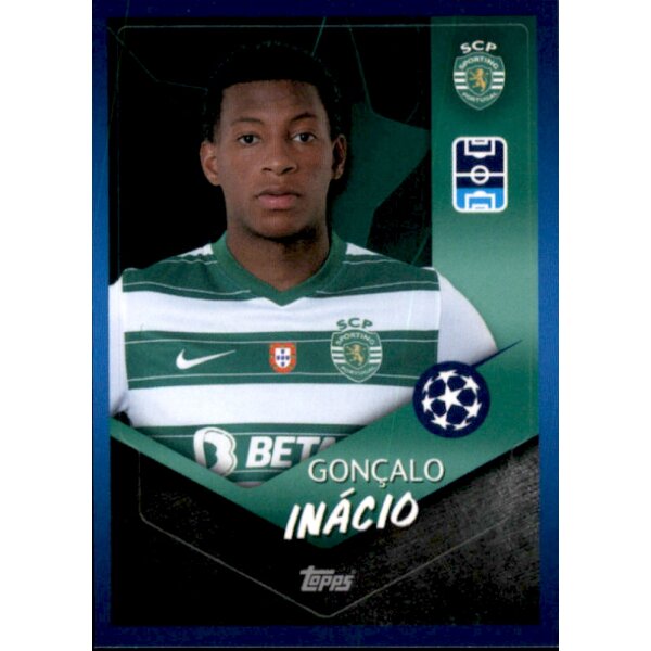 Sticker 221 - Goncalo Inacio - Sporting Clube de Portugal