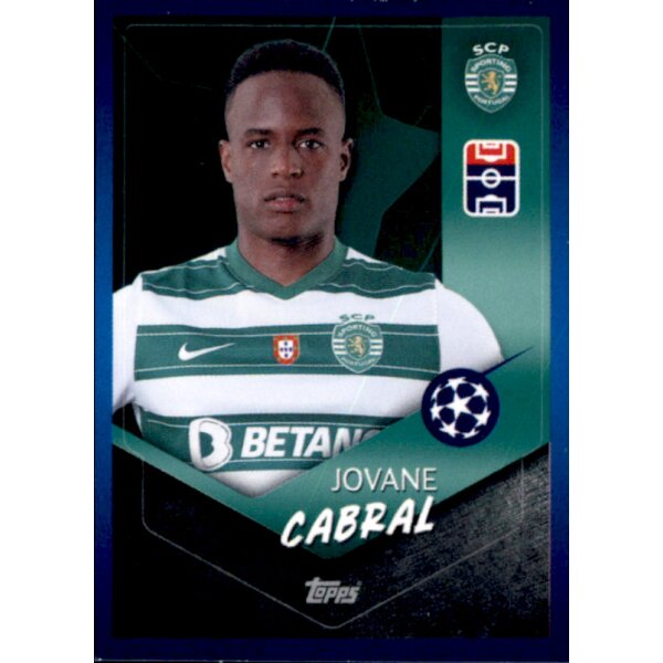 Sticker 228 - Jovane Cabral - Sporting Clube de Portugal