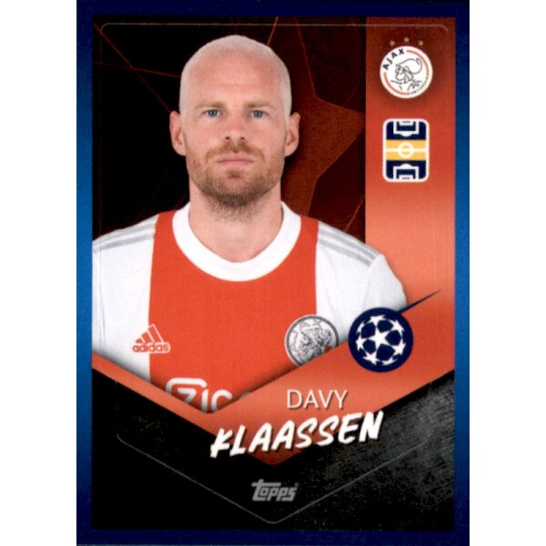 Sticker 258 - Davy Klaassen - AFC Ajax