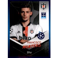 Sticker 270 - Francisco Montero - Besiktas JK