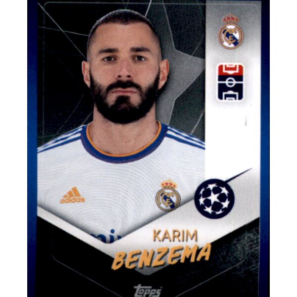 Sticker 317 - Karim Benzema - Real Madrid C.F.