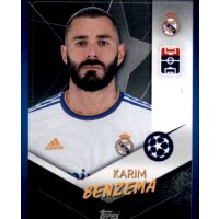 Sticker 317 - Karim Benzema - Real Madrid C.F.