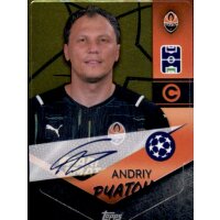 Sticker 322 - Andriy Pyatov - Captain - FC Shakhtar Donetsk