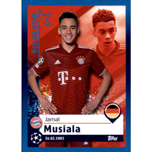 Sticker 362 - Jamal Musiala - Rising Star - FC Bayern München