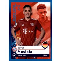 Sticker 362 - Jamal Musiala - Rising Star - FC Bayern...
