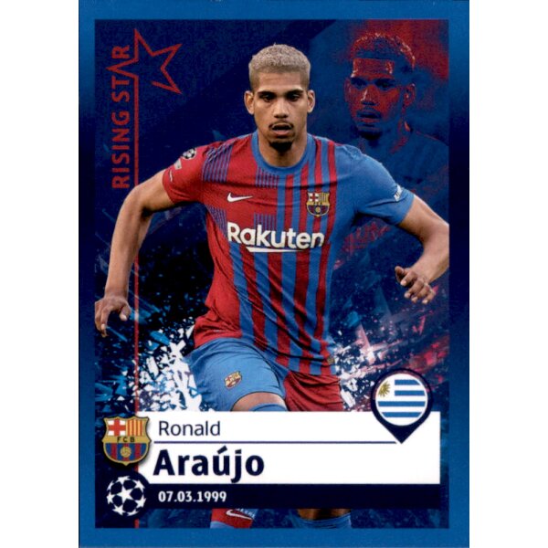 Sticker 380 - Ronald Araujo - Rising Star - FC Barcelona