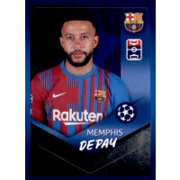 Sticker 386 - Memphis Depay - FC Barcelona