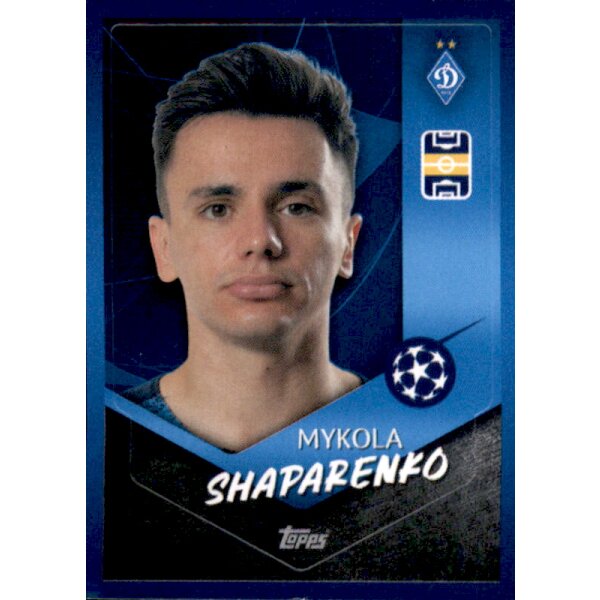 Sticker 424 - Mykola Shaparenko - FC Dynamo Kyiv