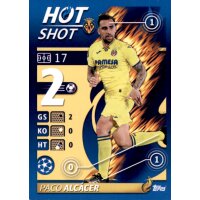 Sticker 429 - Paco Alcacer - Hot Shot - Villarreal CF