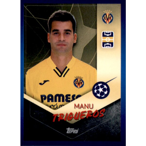 Sticker 439 - Manu Trigueros - Villarreal CF