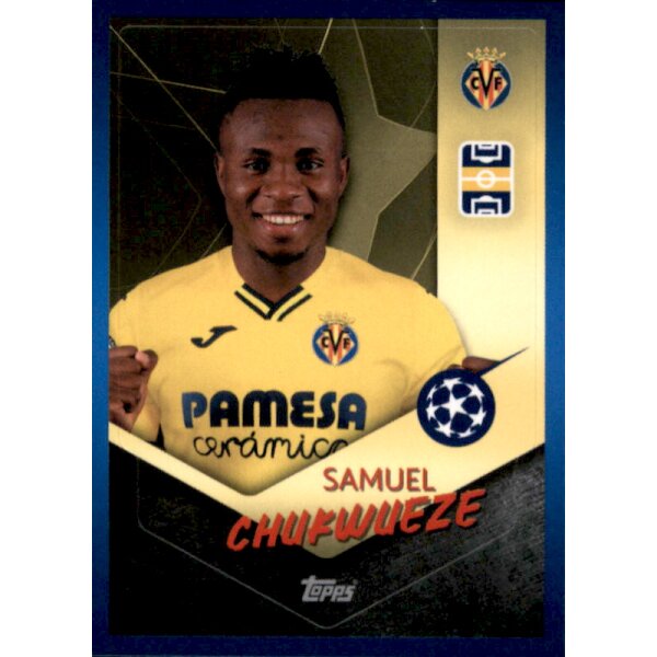 Sticker 441 - Samuel Chukwueze - Villarreal CF