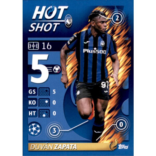 Sticker 465 - Duvan Zapata - Hot Shot - Atalanta B.C.