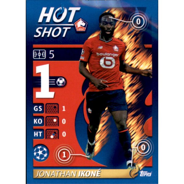 Sticker 501 - Jonathan Ikone - Hot Shot - LOSC Lille