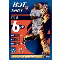 Sticker 519 - Youssef En-Nesyri - Hot Shot - Sevilla FC