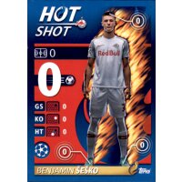 Sticker 537 - Benjamin Sesko - Hot Shot - FC Salzburg