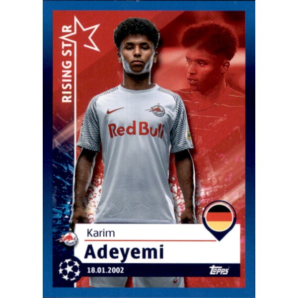 Sticker 541 - Karim Adeyemi - Rising Star - FC Salzburg