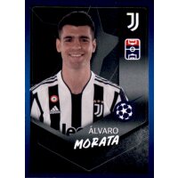 Sticker 606 - Alvaro Morata - Juventus