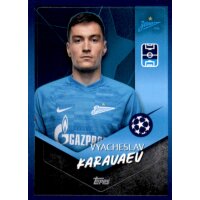 Sticker 611 - Vyacheslav Karavaev - FC Zenit