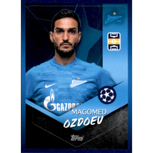 Sticker 616 - Magomed Ozdoev - FC Zenit