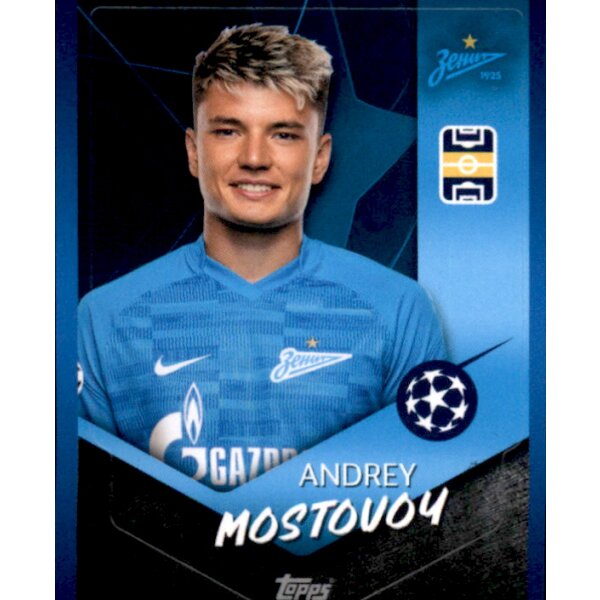 Sticker 620 - Andrei Mostovoy - FC Zenit